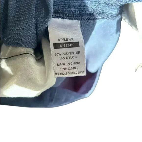 UNIQ Always On Time Blue Corduroy Overall Dress Size M - Picture 10 of 12